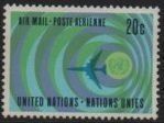 1968 (New York) Luftpost-Poste Aérienne (Symbole)