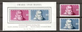 1948 : Imaba Block + Einzelwerte, postfrisch **