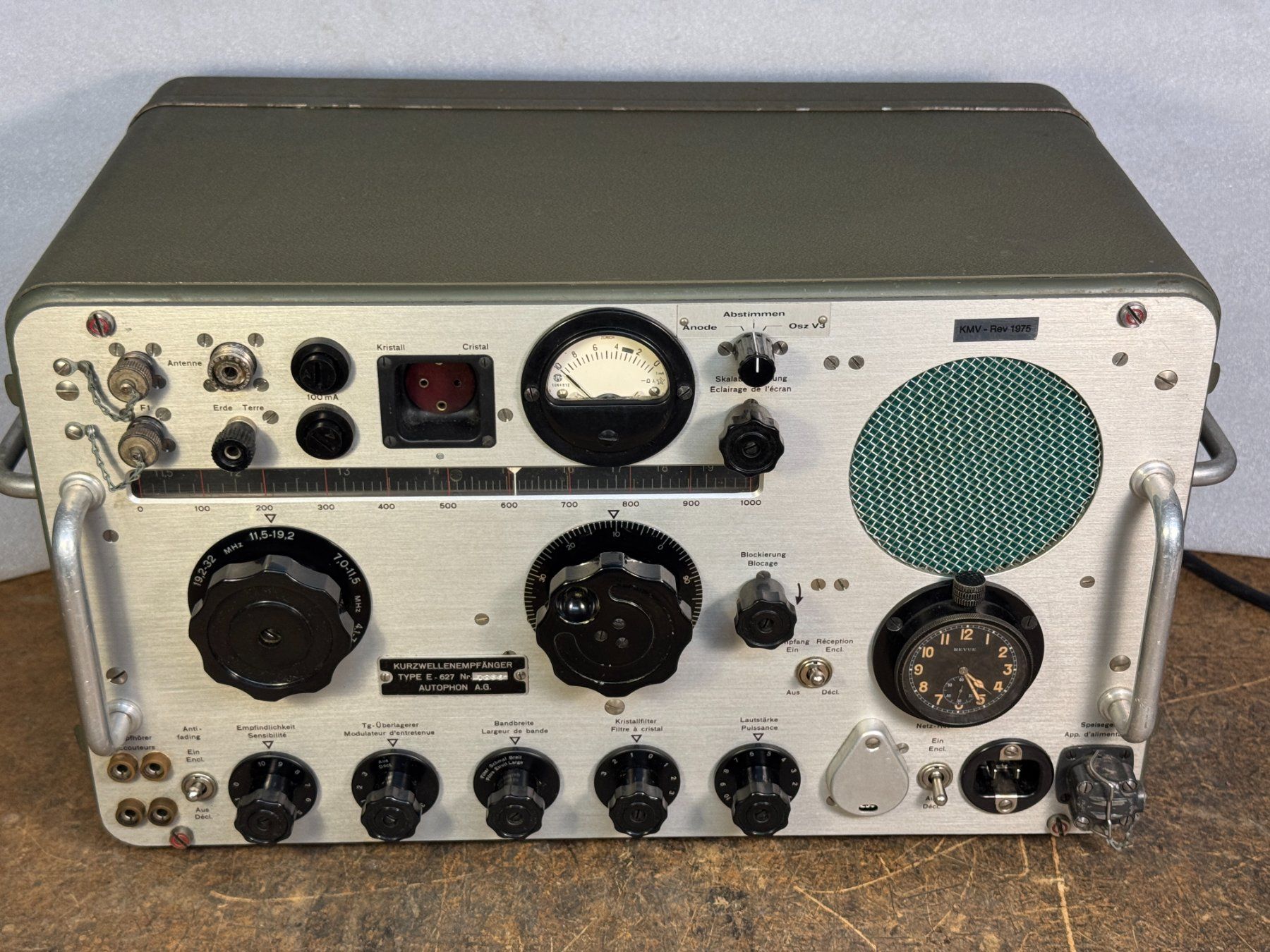 Funktechnik: Empfangsanlage E-627 Autophon – Gebraucht aus Ins von funkflieger 1