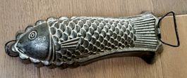 Antike Backform FISCH - aus Blech - sehr alt / alte