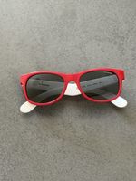 Kinder Sonnenbrille Polaroid rot/weiss Herzen