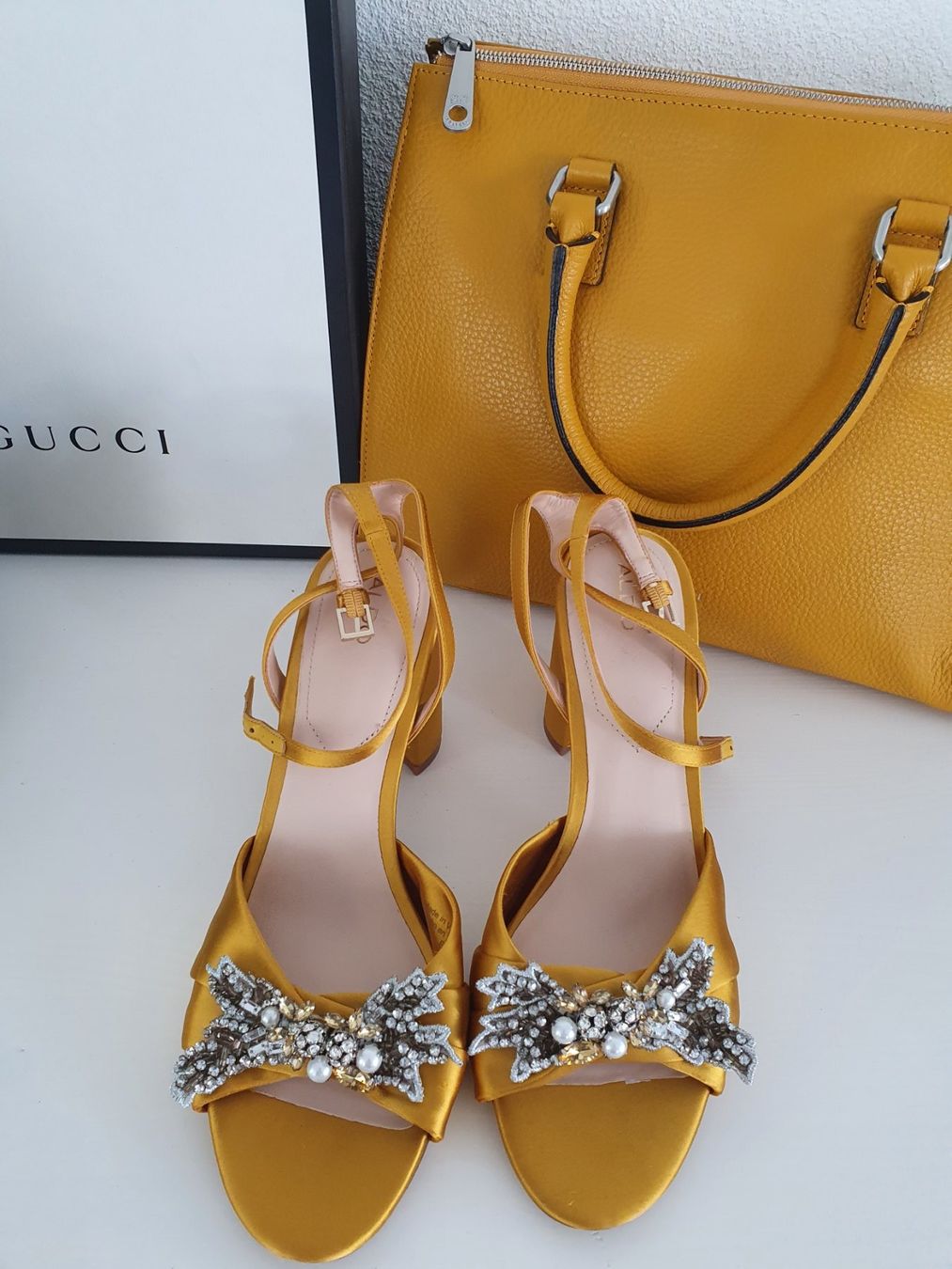 Aldo Scarpe da donna: Schuhe Aldo, Größe 40, gold, satin – Nuovo e nell'imballaggio originale da Zuchwil venduto da ger_ws6t 1