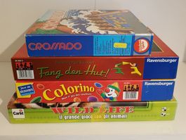 Dieverse Brettspiele.