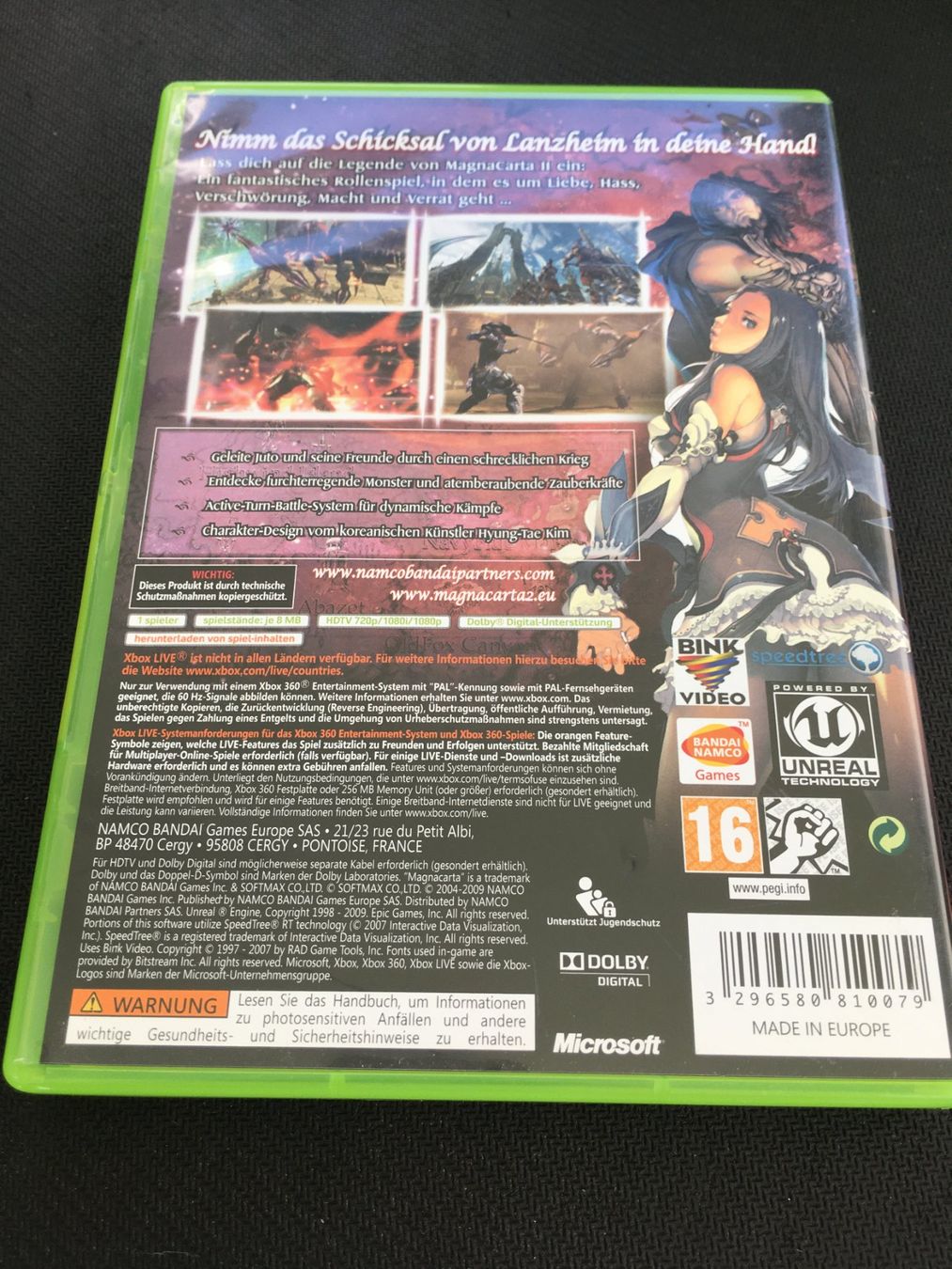Microsoft Giochi: Magna Carta II - Xbox 360 Game – Usato da St.Gallen venduto da Punktchen01 1