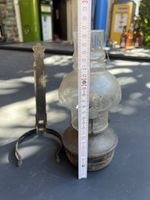 Antike Wandlampe Petroleumlampe gebraucht 27cm hoch