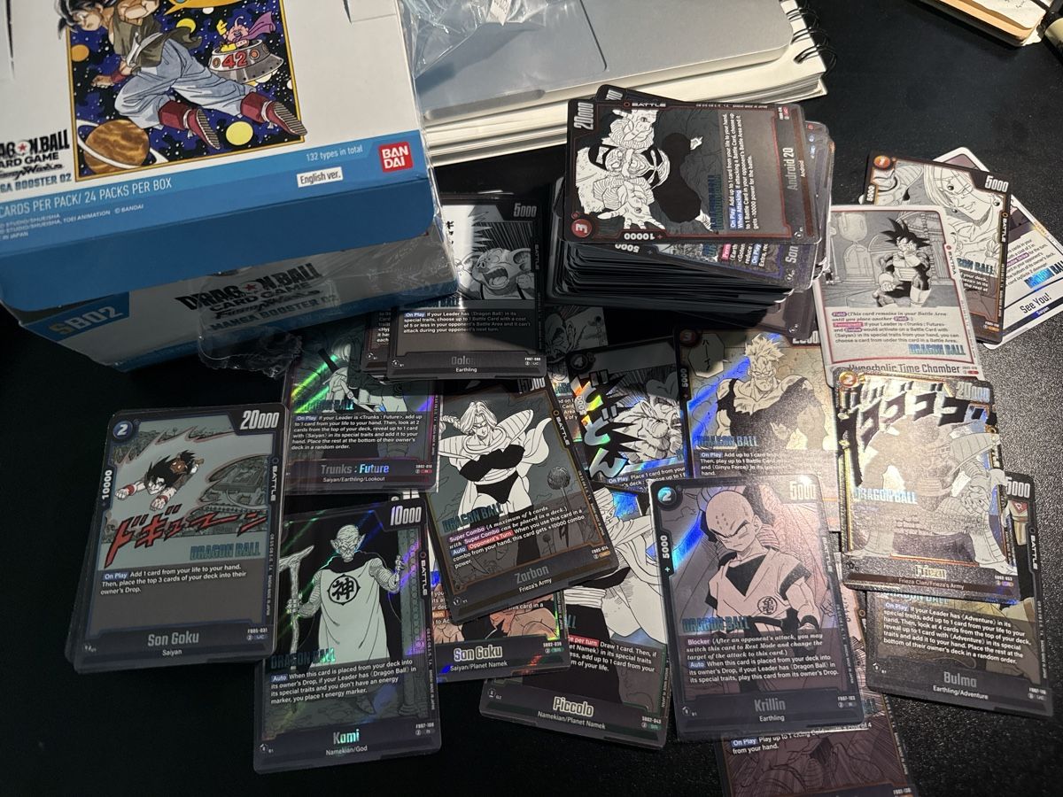 Bandai Carte collezionabili: Dragon Ball Mega Booster 02 Karten – Nuovo (secondo la descrizione) da Dübendorf venduto da godpack 1