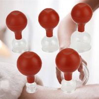 Schröpfglas Schröpfgläser + Saugball 5er