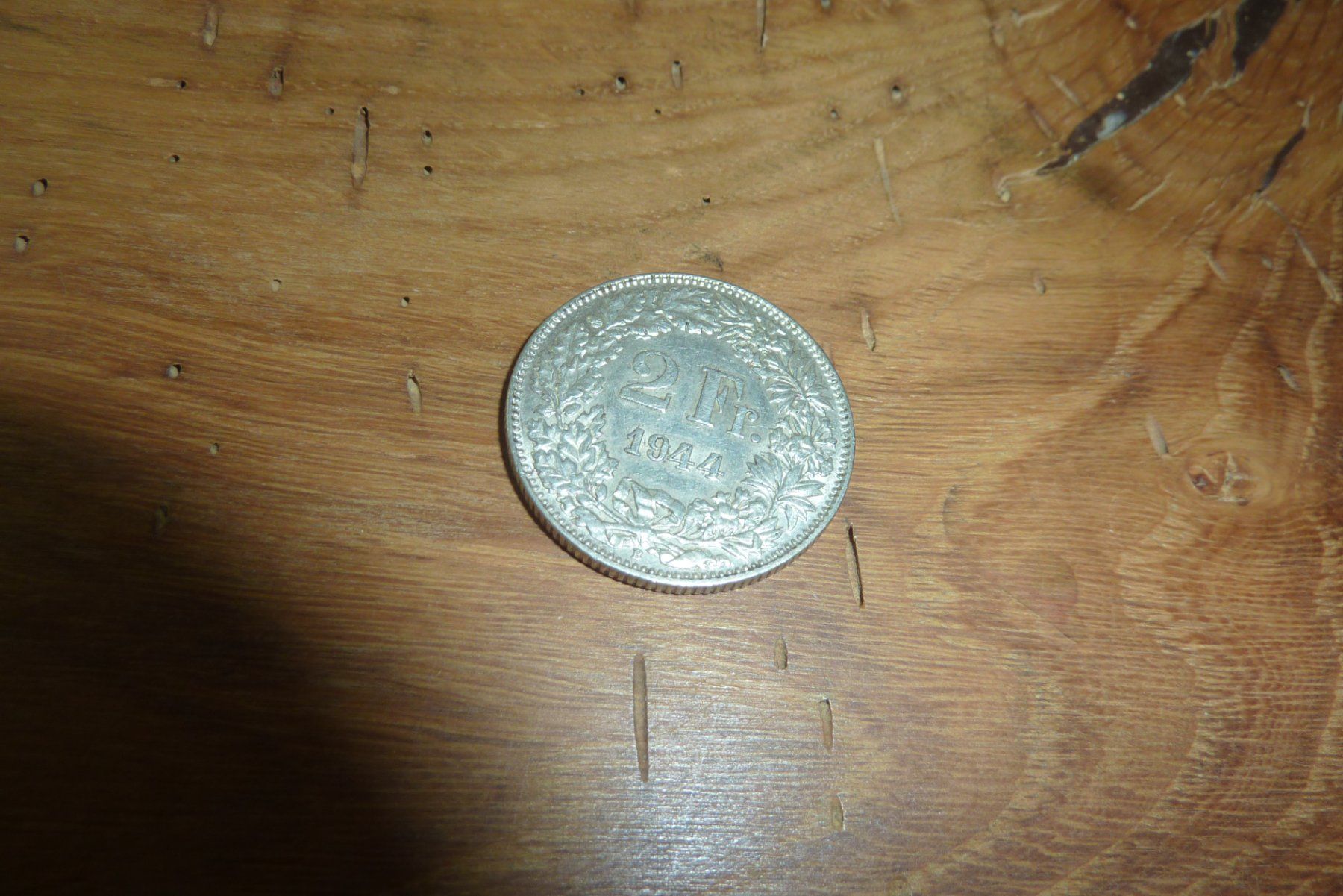 Tutti le monete: Silber, Münze, 2 Schweizer Franken, 1944 – Usato da Lausen venduto da akira003