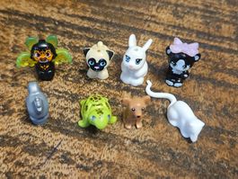 lego  figurines  lot de 8 animaux