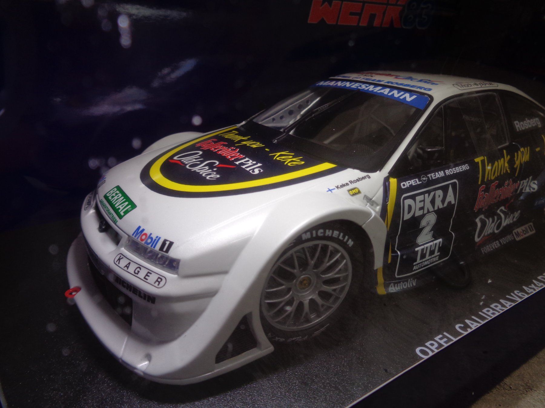 Opel Modellautos: WERK83 1:18 Opel Calibra V6 DTM – Neu und originalverpackt aus Reconvilier von rallycar 2