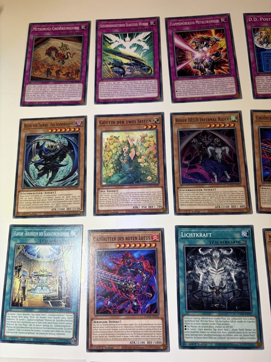 Yugioh Cartes à collectionner: Yu-Gi-Oh Karten Sammlung Supreme Darkness DE  – D'occasion à Galgenen par Miachelle 3