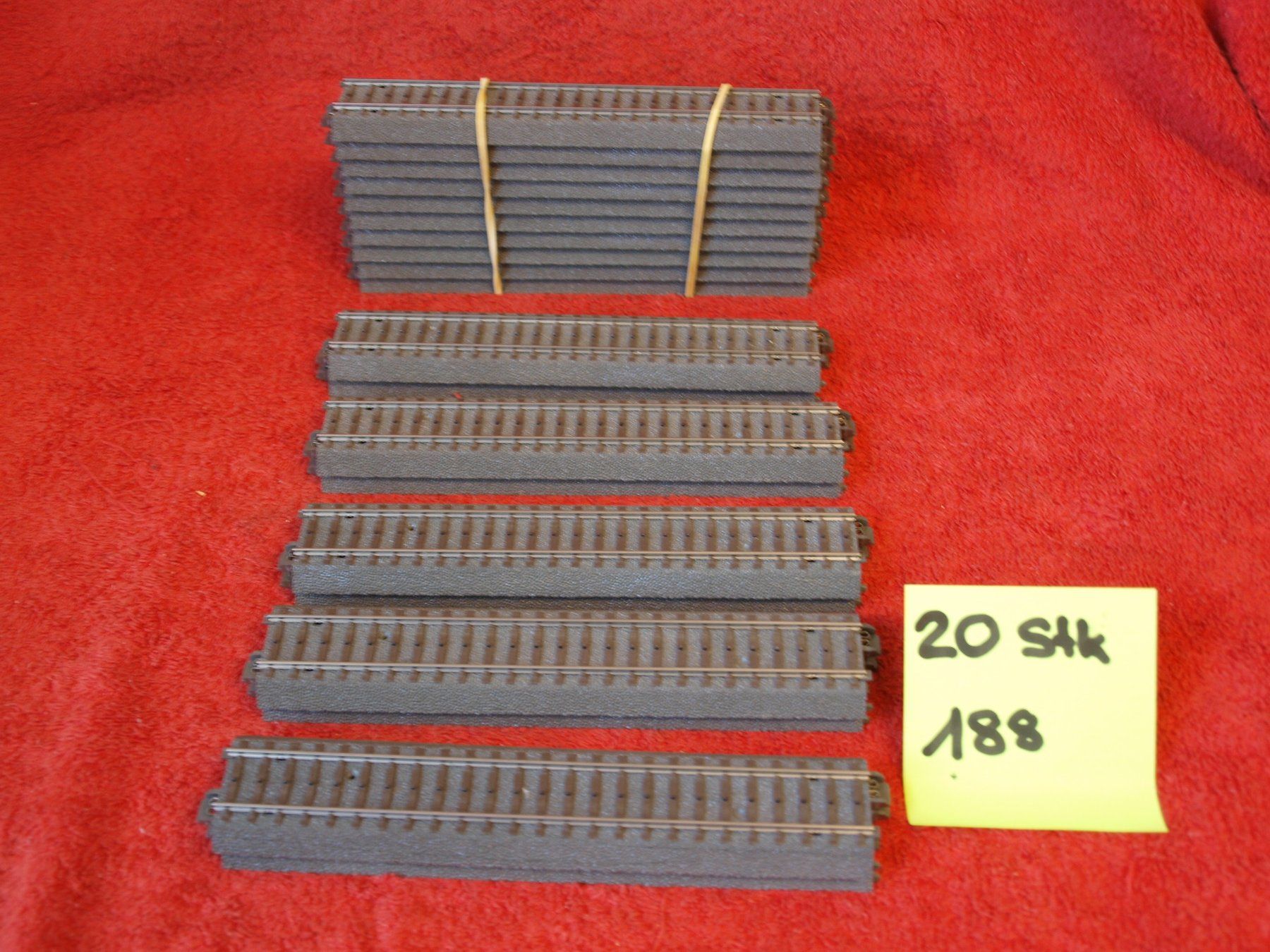 24188 20 C Schienen H0 von Märklin gut erhalten siehe Bild (Gebraucht ...