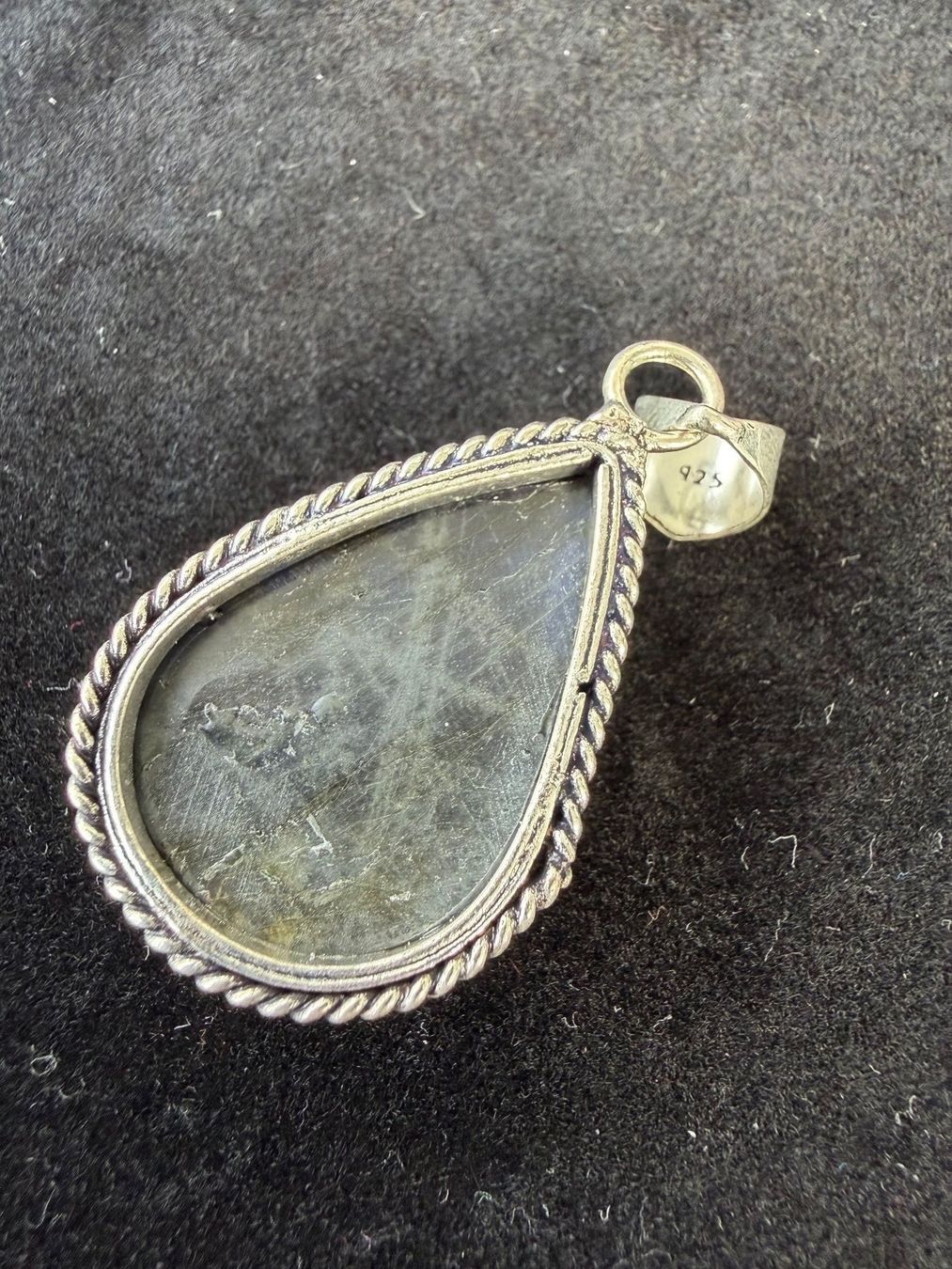 Edelsteine: Pendentif labradorite – Gebraucht aus Bouveret von GemX 1