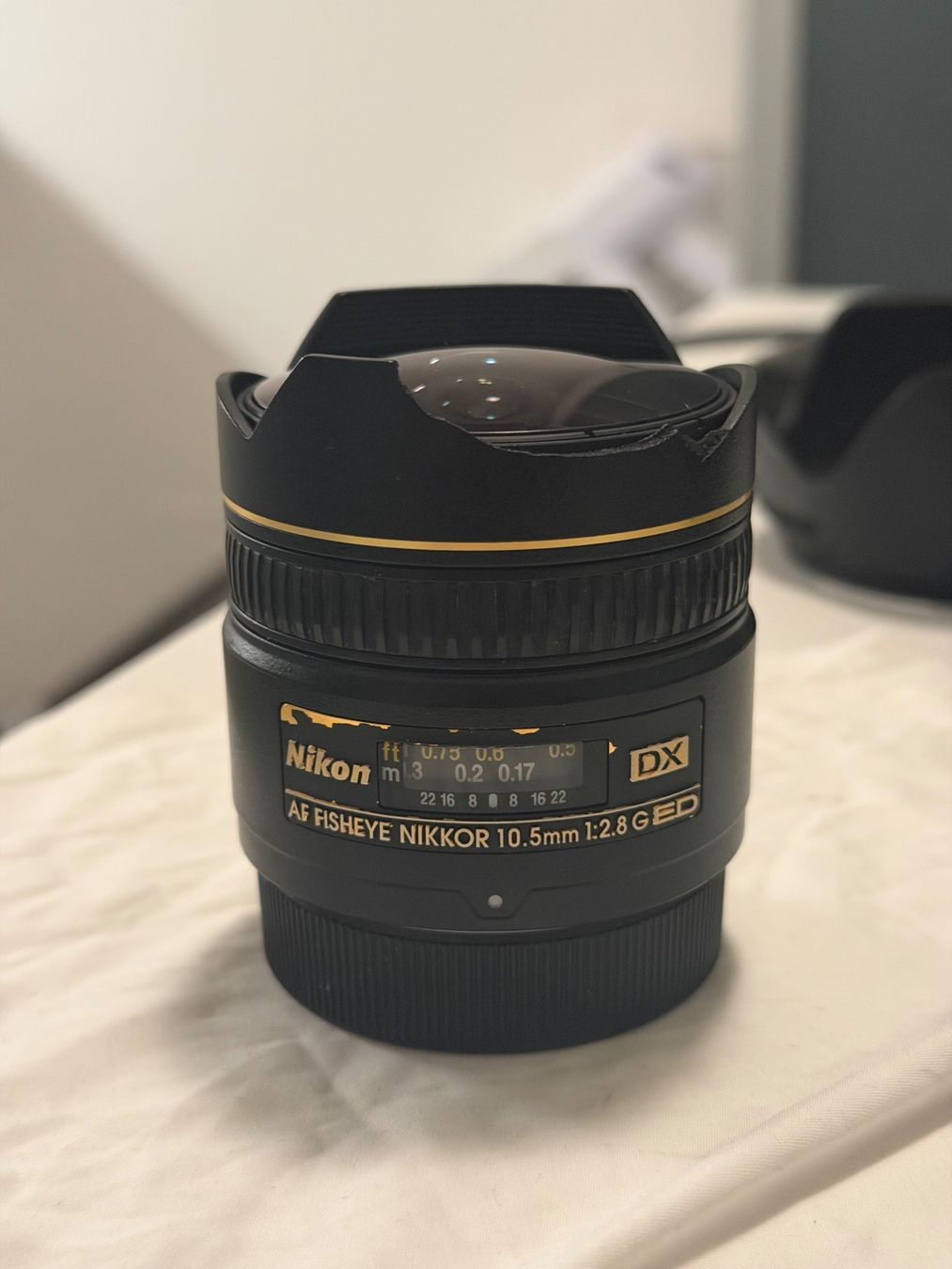 Nikon Obiettivi: Nikon 10 mm Fisheye 2.8 – Usato da Dättwil AG venduto da navas1313