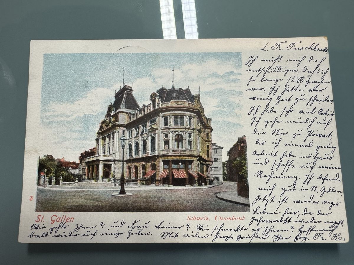 Ansichtskarten: St Gallen – Gebraucht aus Kirchberg SG von Chilpi76