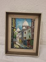 Gemälde Sacré-Cœur Paris signiert 
