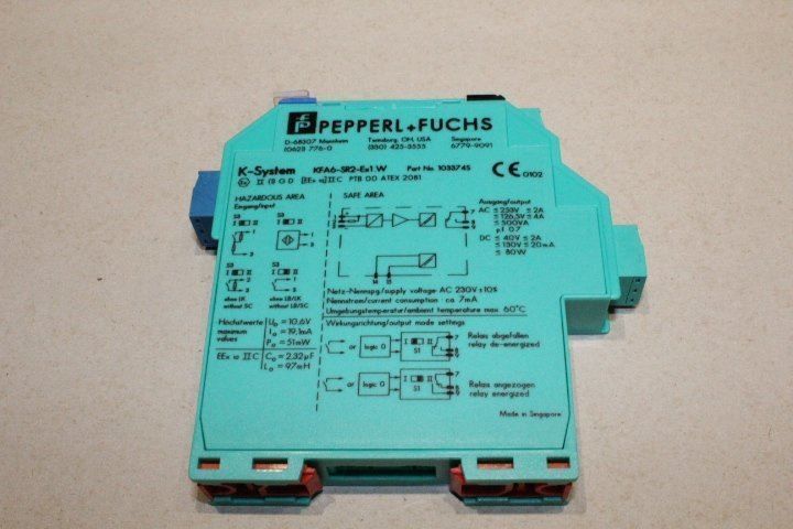Componenti elettronici: Pepperli + Fuchs Schaltverstärker – Nuovo (secondo la descrizione) da Balsthal venduto da mtwd 3