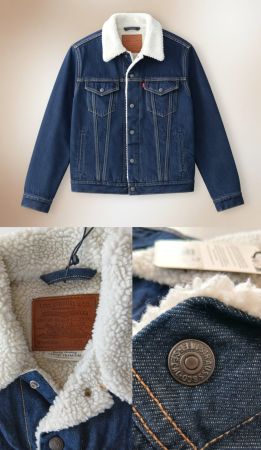 Levi's neuve avec étiquette, veste jeans taille S !
