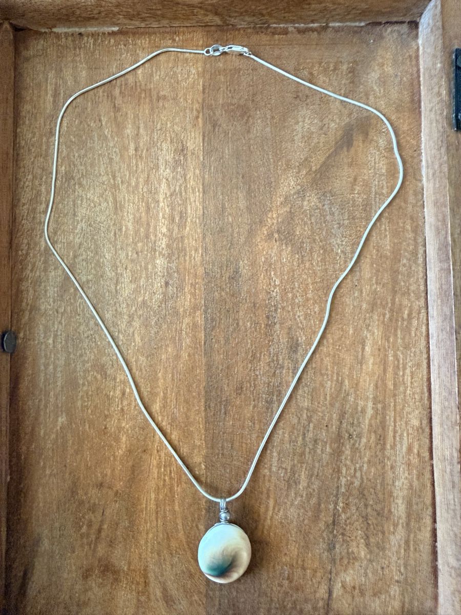 Catenine: Silberschmuck mit schönem Steinanhänger – Usato da Rorschacherberg venduto da galylea