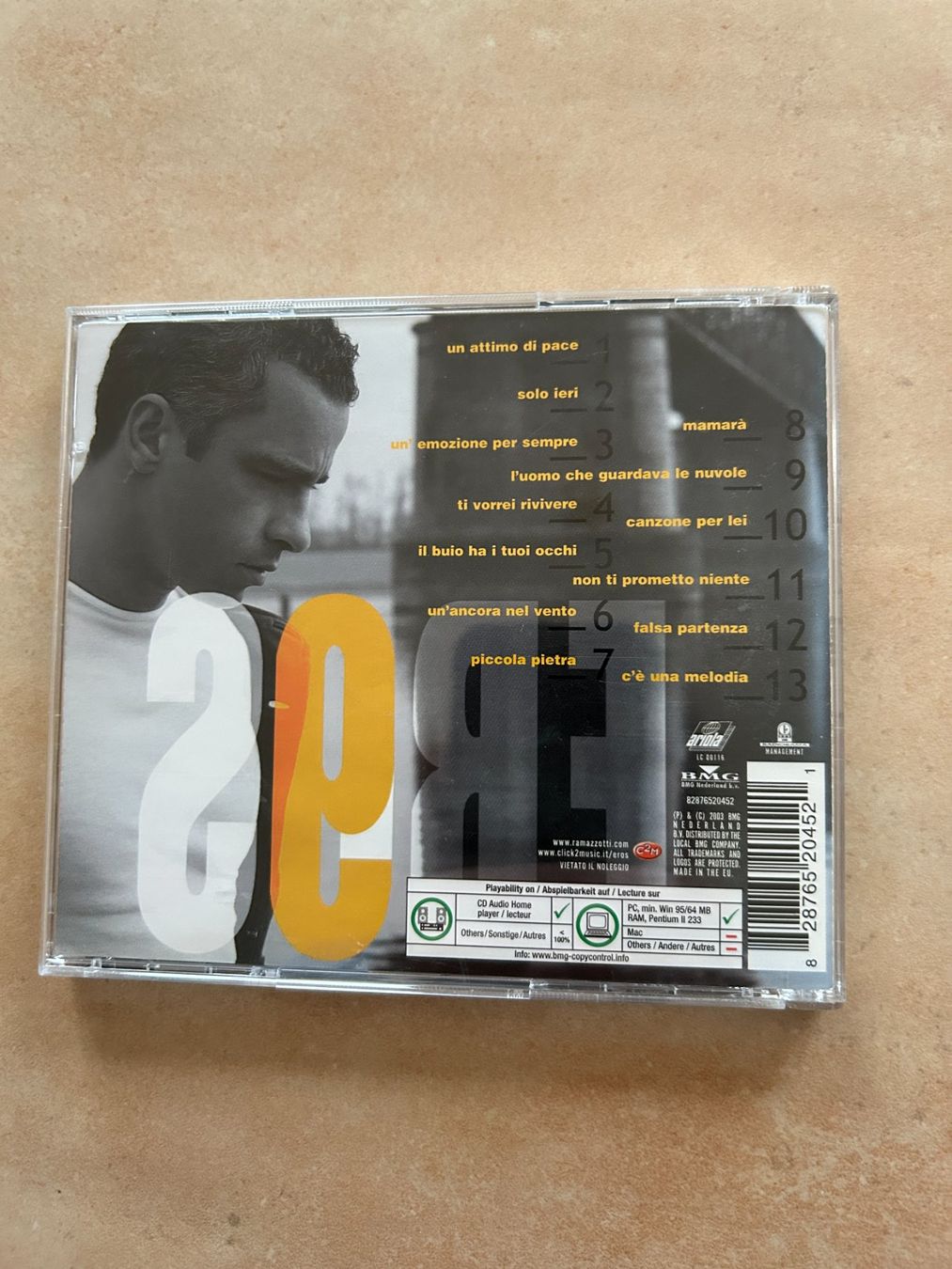 CD: Eros Ramazzotti Eros – Usato da Wiggiswil venduto da Cwi0 1