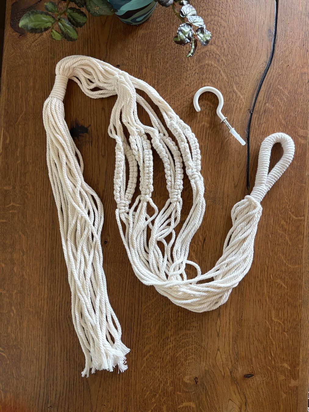 Tutte le decorazioni: *Neu* Macramee Boho Pflanzenhänger, mittel – Nuovo e nell'imballaggio originale da Grüningen venduto da Nickyemolient 2