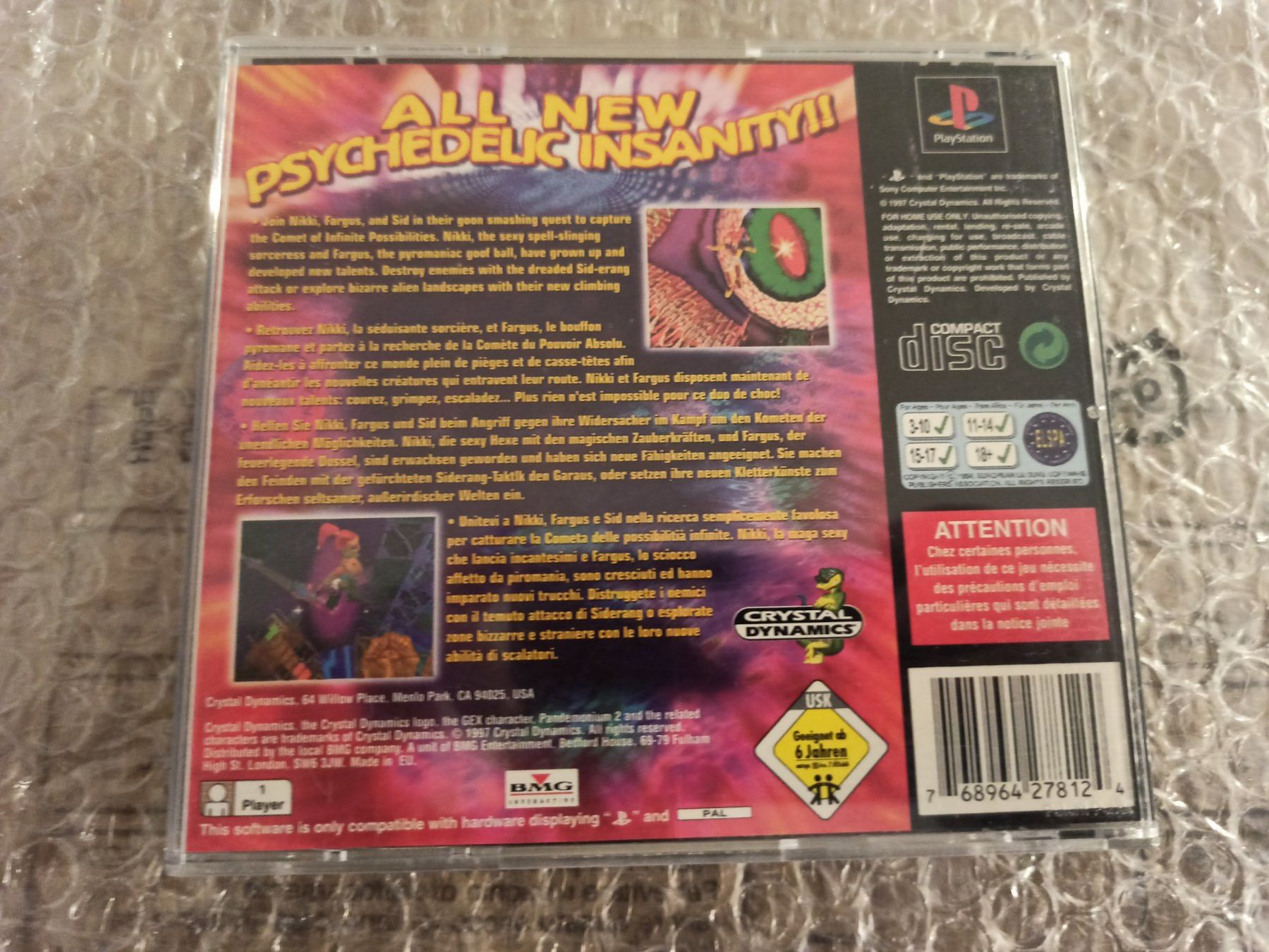 Giochi: Pandemonium 2 PS1 – Usato da Oberweningen venduto da mar_87mx 1