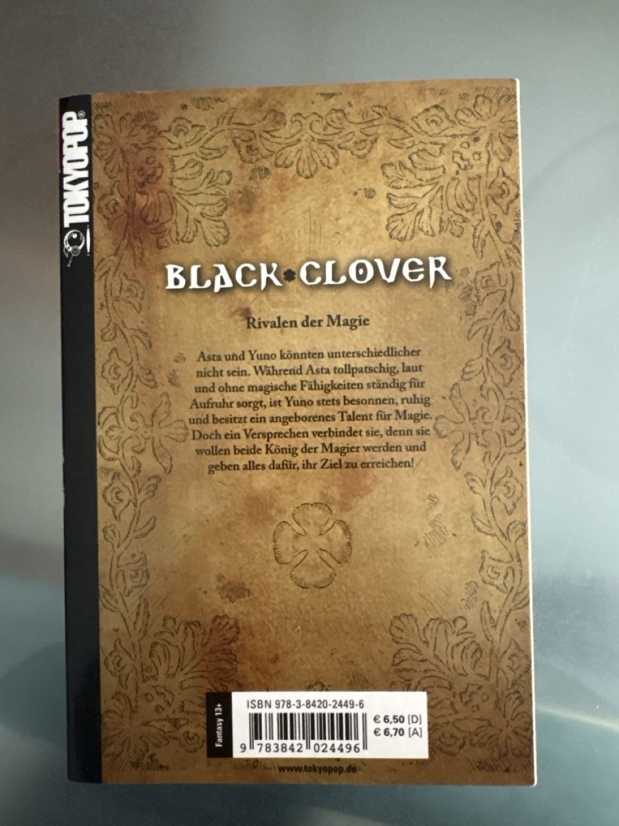 BD: Black Clover  – D'occasion à Zumikon par fed_cn9t 1