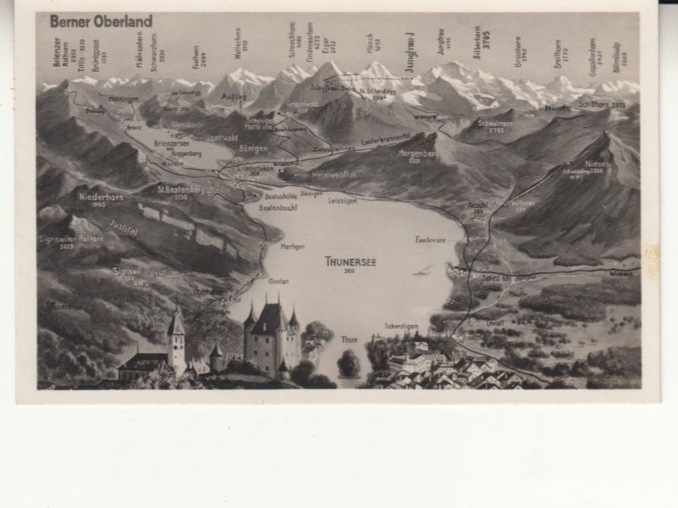 Cartes postales: Thunersee ca. 1930 – D'occasion à Bürglen TG par StampGraf
