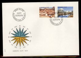 1977, FDC, Europa (589–590)