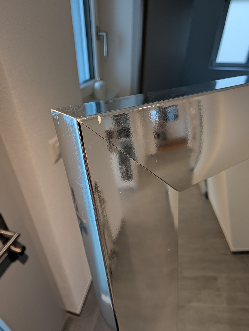 Specchi: Standspiegel mit silbrigem Rahmen – Usato da Wiezikon b.Sirnach venduto da Romsche 3