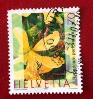 Nr.1073 Echtes Johanniskraut Pflanzen GESTEMPELT 2003    