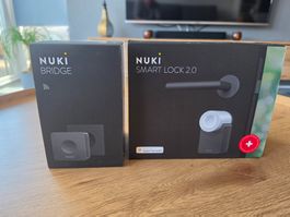 Nuki Smart Lock 2.0 + Bridge – Wie neu! Nur zu Demozwecken