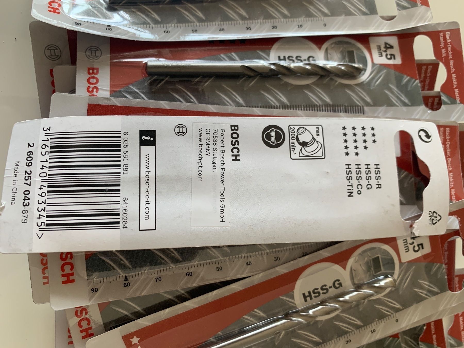 Bosch Bohrmaschinen: Bosch HSS-G Bohrer – Neu und originalverpackt aus Spreitenbach von joo84 1