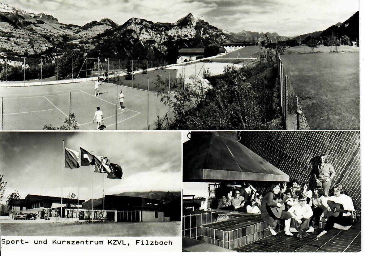 Cartoline postali: Sportzentrum Filzbach – Usato da Hochdorf venduto da Ziegel-16