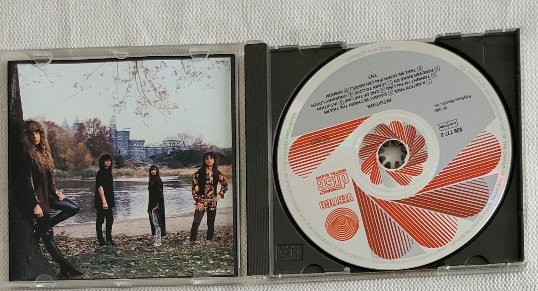CD: TNT - Intuition – Usato da Villars-sur-glane venduto da Epsilonhike 2