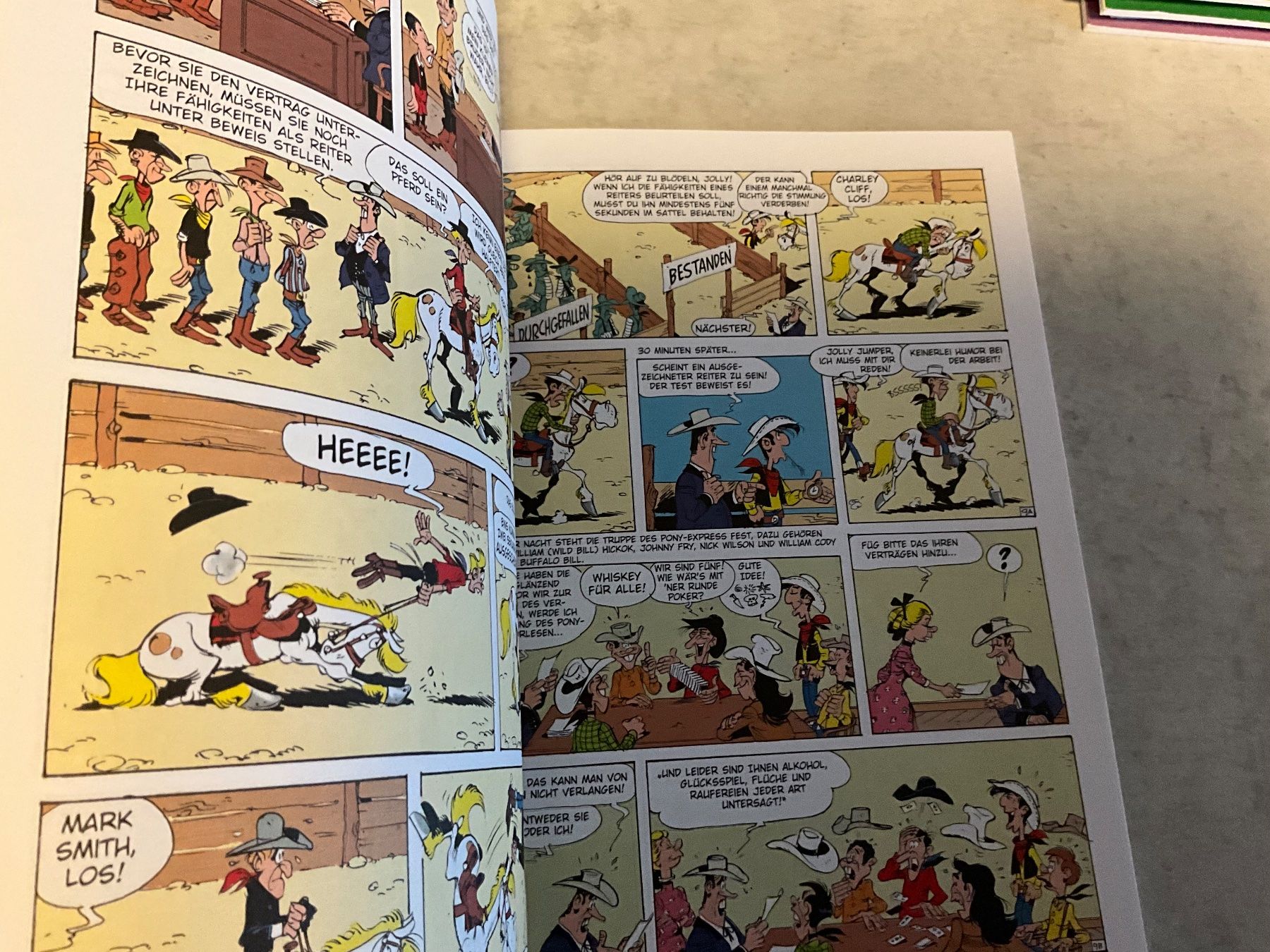 Comics: Lucky Luke - Der Pony-Express - Band 56 – Gebraucht aus Agriswil von Ueli03 3