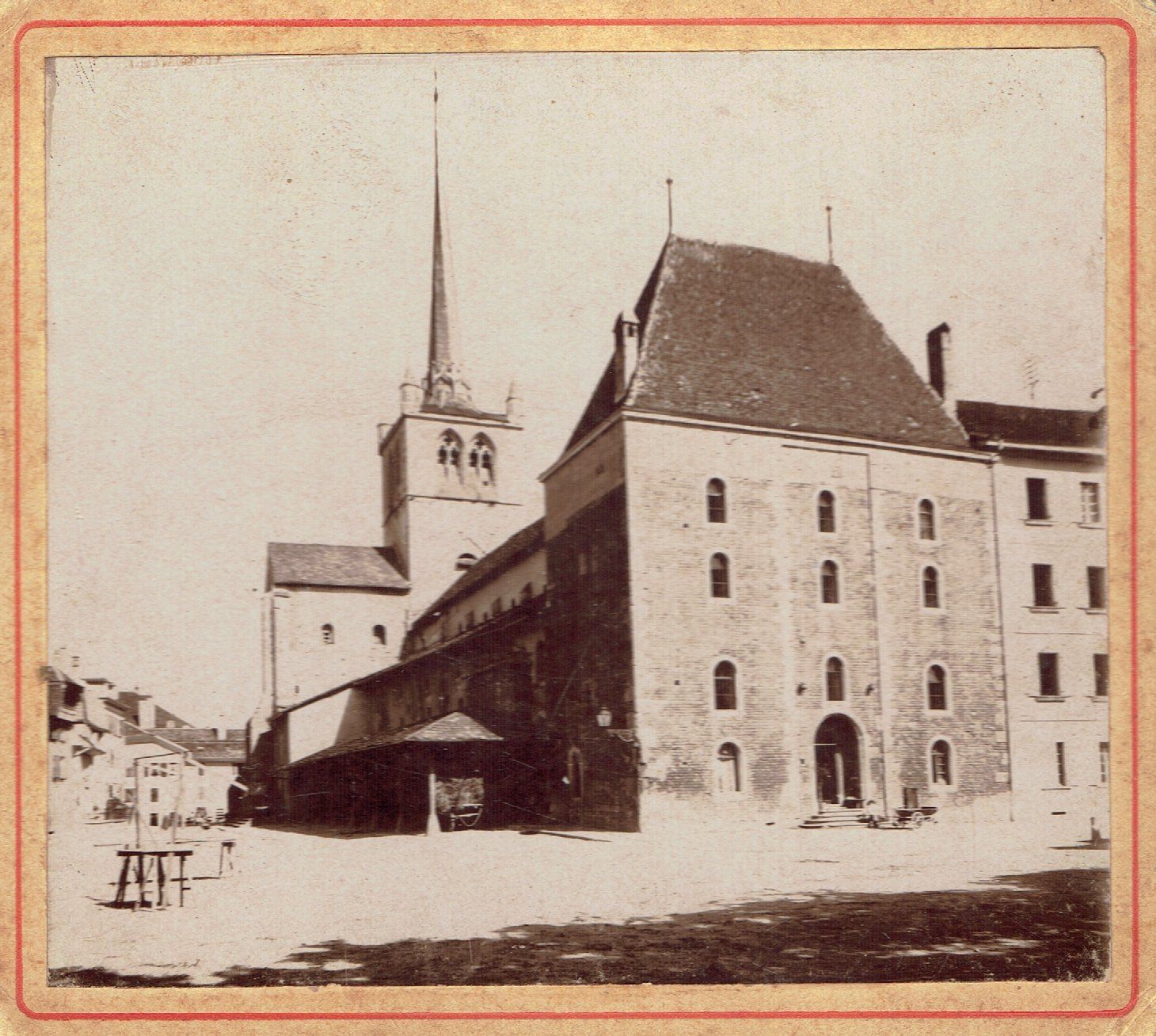 Poster & Bilder: Payerne VD um 1880 – Gebraucht aus Otelfingen von Schmitte9