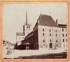Payerne VD um 1880