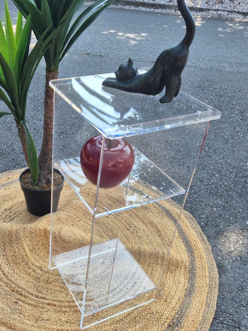 Regale: Étagère, console plexiglas Johann JAKOB – Gebraucht aus Fully von tameab 1