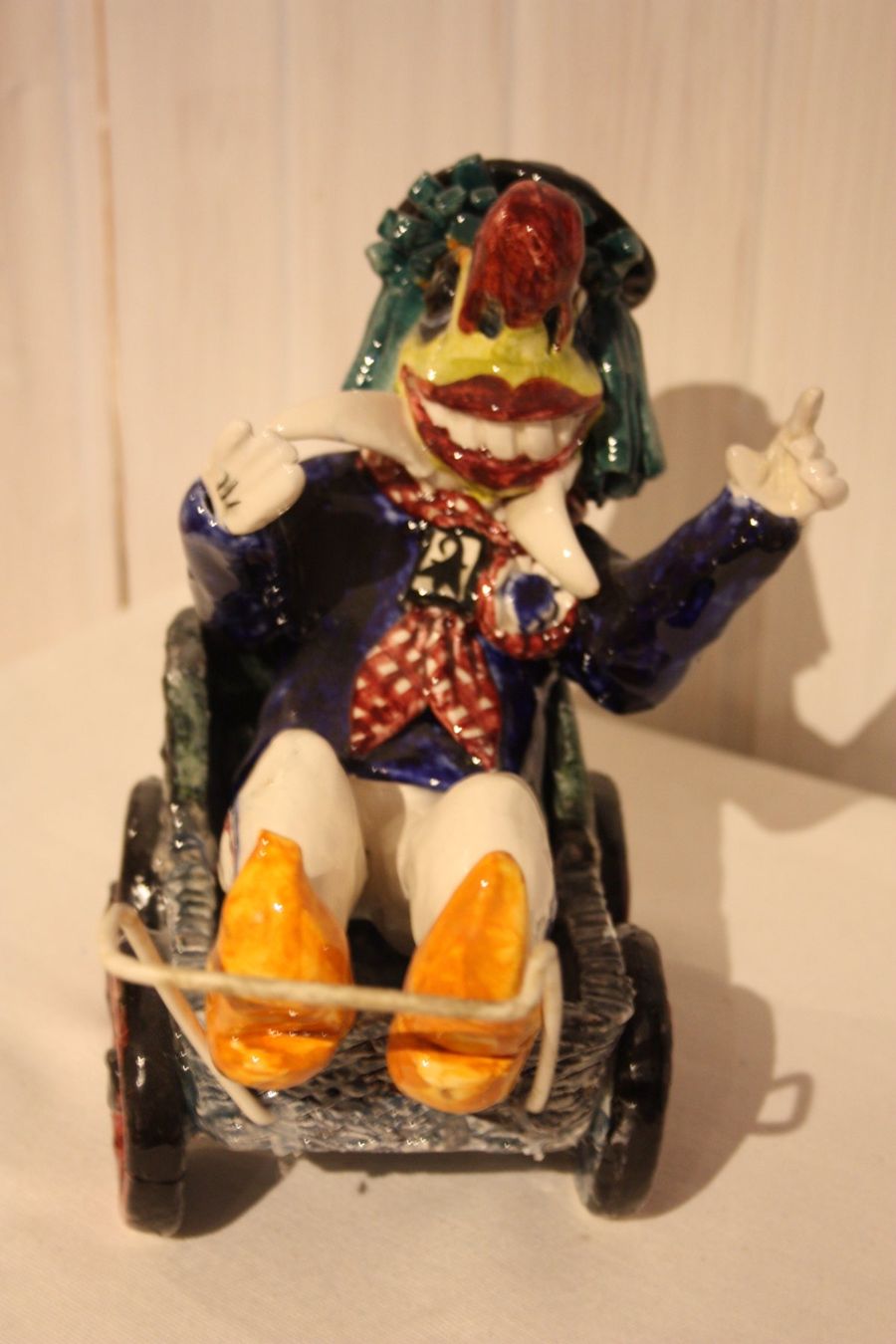 Statuette: Waggis in Wagen, Chapallaz – Usato da Oberwil BL venduto da Hesa41