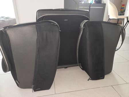 BMW Kofferset Schwarz 