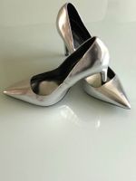 Pumps Silber Gr 39 Neu