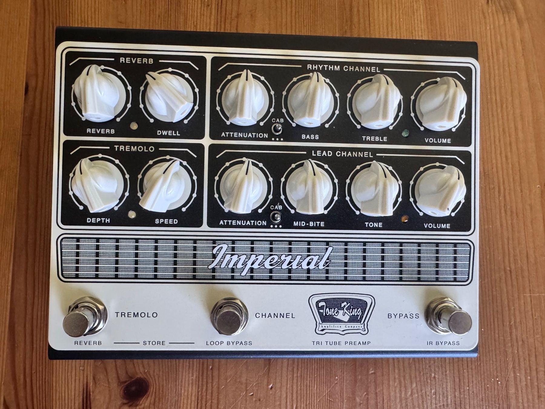 Strumenti musicali: Tone King Imperial Tri Tube Preamp – Nuovo (secondo la descrizione) da Fläsch venduto da soundportal777