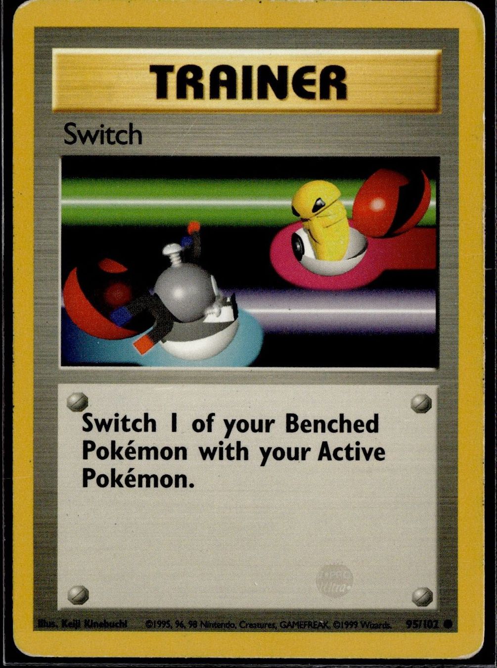 Pokémon Carte collezionabili: Switch 95/102 Base Set – Usato da Zürich venduto da pokemon_cards
