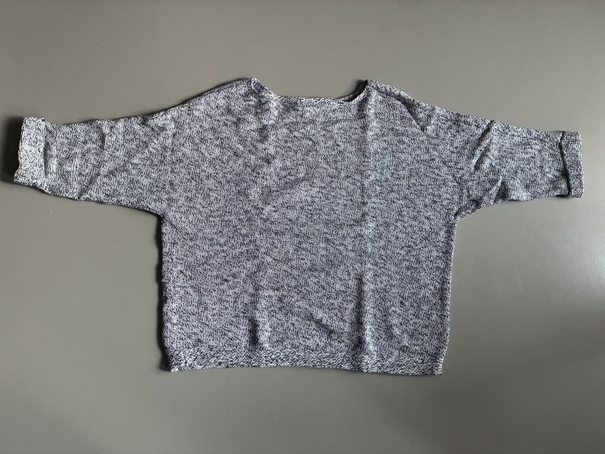 H&M Pulls & Sweat-shirts: H&M Basic Grey Speckled Knitted Jumper - Size M – D'occasion à Zürich par and_bbr2 1