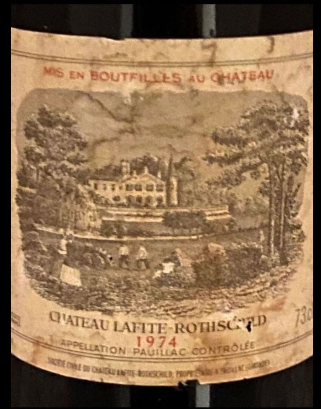 Lafite Rothschild Vino: Château Lafite Rothschild 1974 – Nuovo (secondo la descrizione) da Zürich venduto da Smilejocker 4