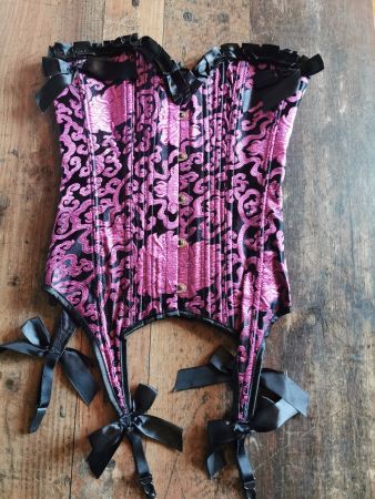 Corsage violett *NEU* S barock look