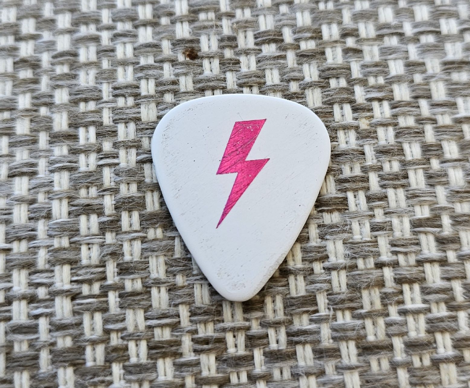 Musikinstrumente: Lenny Kravitz Stage used Guitar pick  / Plektrum – Gebraucht aus Biel/Bienne von Samos86 1