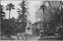 Lugano - Monumento dell' Indipendenza - animee