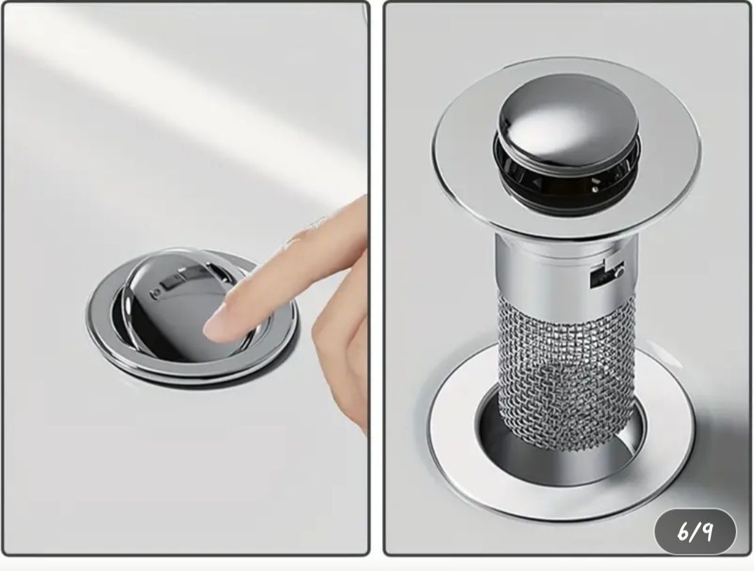Sanitär: Abflussfilter-Haarfänger NEU – Neu (gemäss Beschreibung) aus Grabs von ricolino12 4